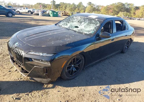 2023 BMW 760 I xDrive z USA, uszkodzony, nr VIN WBA33EJ04PCL69949